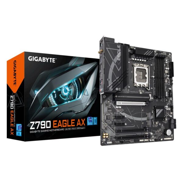 Emaplaat for Intel Protsessors Mainboard|GIGABYTE|Intel Z790|LGA1700|ATX|Memory DDR5|Memory slots 4|2xPCI-Ex...