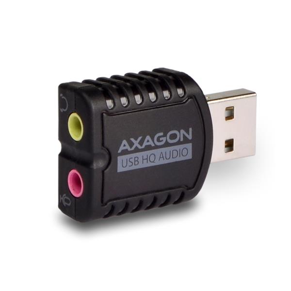 Helikaart SOUND CARD MINI ADAPTER USB2.0/96KHZ/24BIT ADA-17 AXAGON