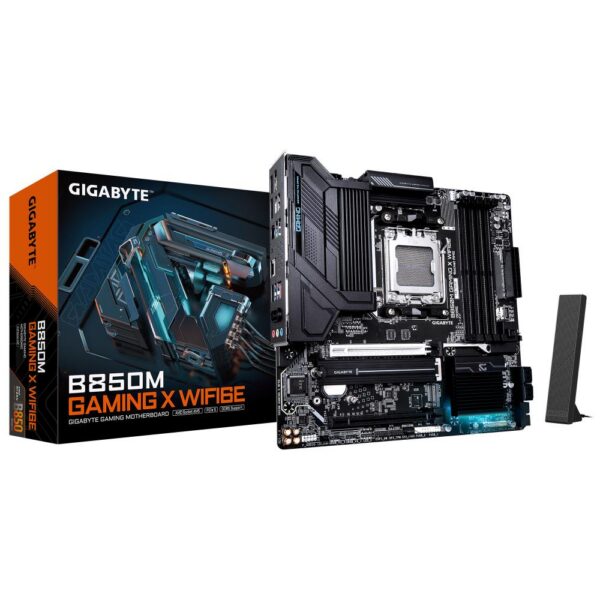 Emaplaat for AMD Protsessors Mainboard|GIGABYTE|AMD B850|SAM5|Micro-ATX|Memory DDR5|Memory slots 4|1xPCI-E...