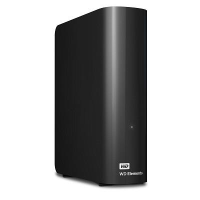 HDD External 3.5" External HDD|WESTERN DIGITAL|Elements Desktop|4TB|USB 3.0|Black|WDBWLG0040HBK...