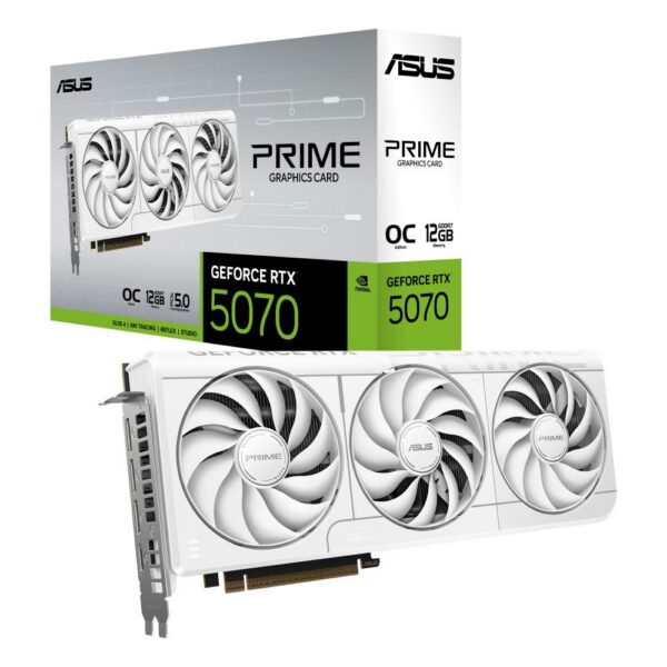 Graafikakaart Graphics Card|ASUS|NVIDIA GeForce RTX 5070|12 GB|GDDR7|192 bit|Triple slot Fa...