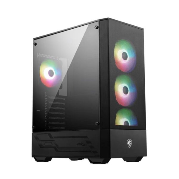 Case|MSI|MAG FORGE 112R|MidiTower|Not included|ATX|MicroATX|MiniITX|Colour Bl...