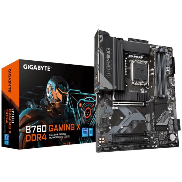 Emaplaat for Intel Protsessors Mainboard|GIGABYTE|Intel B760 Express|LGA1700|ATX|Memory DDR4|Memory slots 4|...