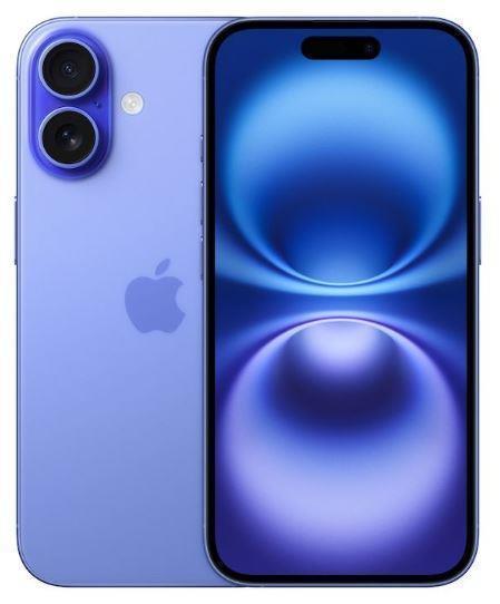 Nutitelefon MOBILE PHONE IPHONE 16/128GB ULTRAMARINE MYEC3 APPLE