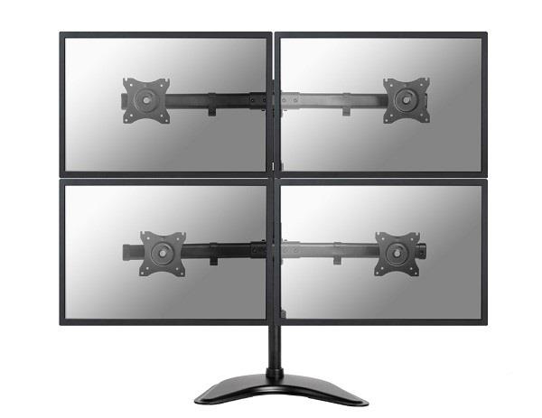 Seinakinnitus MONITOR ACC DESK MOUNT 10-27"/NM-D335D4BLACK NEOMOUNTS