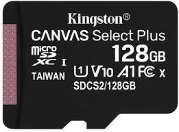 Mälukaart MEMORY MICRO SDXC 128GB UHS-I/W/ADAPTER SDCS2/128GB KINGSTON