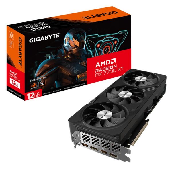 Graafikakaart Graphics Card|GIGABYTE|AMD Radeon RX 7700 XT|12 GB|GDDR6|192 bit|PCIE 4.0 16x...