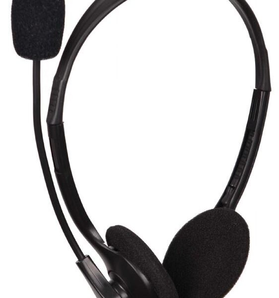 HEADSET STEREO/BLACK MHS-123 GEMBIRD