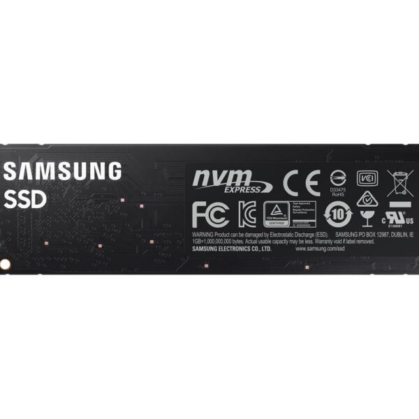SSD|SAMSUNG|980|500GB|M.2|PCIE|NVMe|MLC|Write speed 2600 MBytes/sec|Read spee...