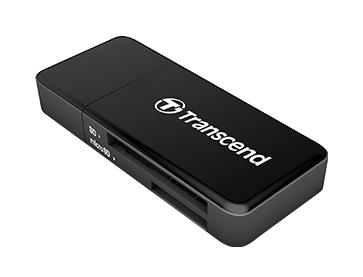 Mälukaart MEMORY READER FLASH USB3 BLACK/TS-RDF5K TRANSCEND