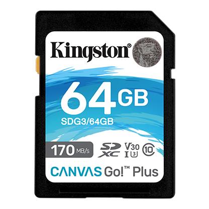 Mälukaart MEMORY SDXC 64GB UHS-I/SDG3/64GB KINGSTON