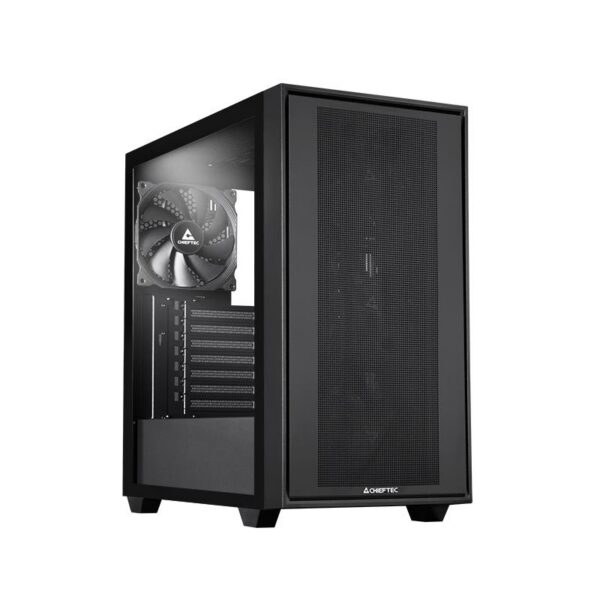Case|CHIEFTEC|Night Hunter|MidiTower|Case product features Transparent panel|...