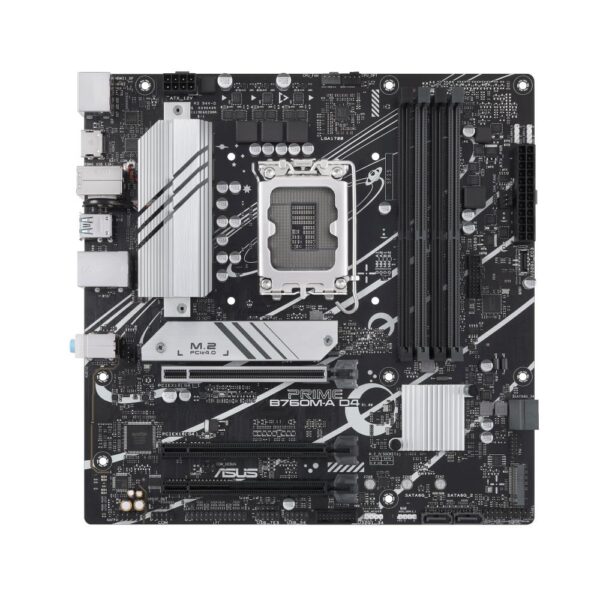 Emaplaat for Intel Protsessors Mainboard|ASUS|Intel B760 Express|LGA1700|Micro-ATX|Memory DDR4|Memory slots ...