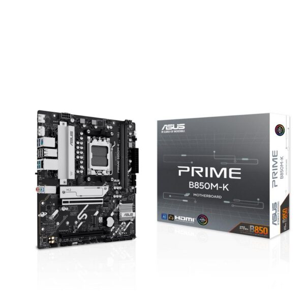Emaplaat for AMD Protsessors Mainboard|ASUS|AMD B850|SAM5|Micro-ATX|Memory DDR5|Memory slots 2|1xPCI-Expre...