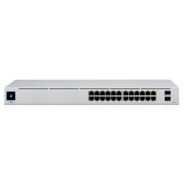 Switch|UBIQUITI|USW-24-POE|Type L2|Desktop/pedestal|Rack|24x10Base-T / 100Bas...