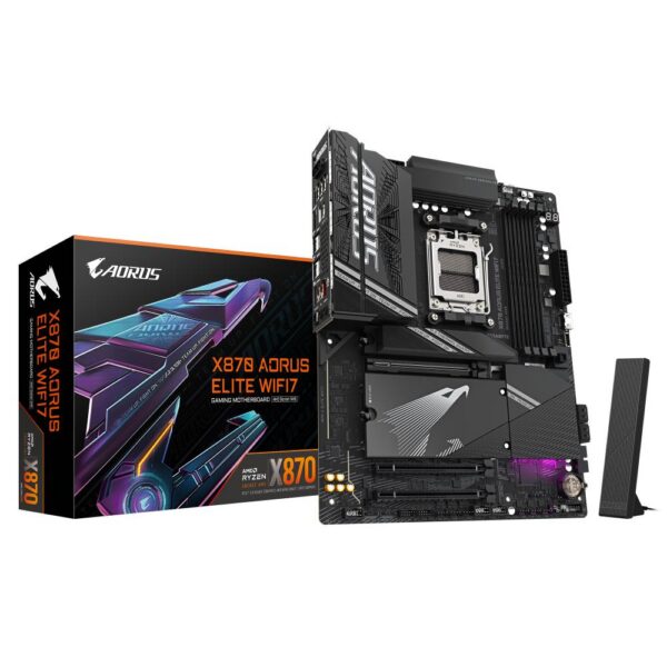 Emaplaat for AMD Protsessors Mainboard|GIGABYTE|AMD X870|SAM5|ATX|Memory DDR5|Memory slots 4|1xPCI-Express...