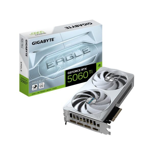 Graafikakaart Graphics Card|GIGABYTE|NVIDIA GeForce RTX 5060 Ti|16 GB|GDDR7|128 bit|PCIE 5....