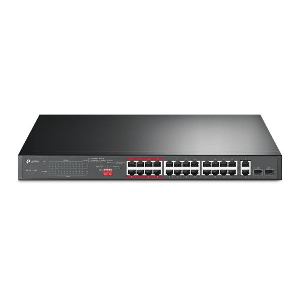 Switch|TP-LINK|TL-SL1226P|Desktop/pedestal|24x10Base-T / 100Base-TX|2x10Base-...