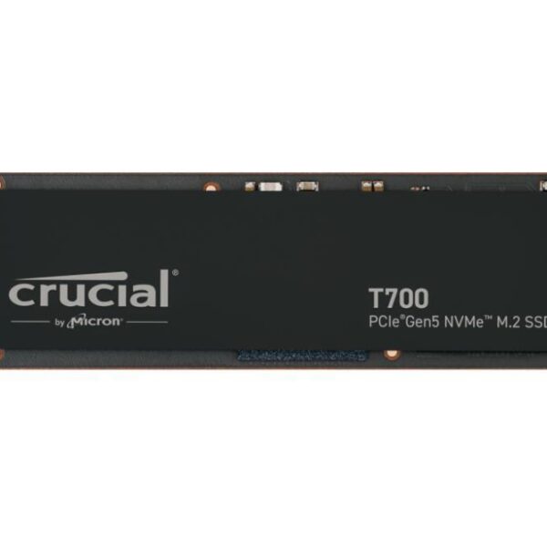 SSD|CRUCIAL|T700|2TB|M.2|PCIe Gen5|NVMe|TLC|Write speed 11800 MBytes/sec|Read...