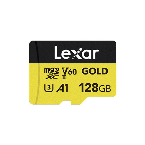 Mälukaart MEMORY MICRO SDXC 128GB UHS-II/GOLD LMSGOLD128G-BNNNG LEXAR