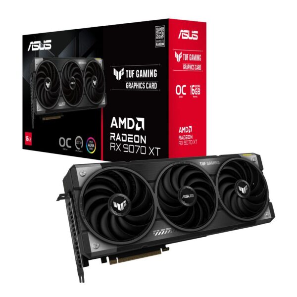 Graafikakaart Graphics Card|ASUS|AMD Radeon RX 9070 XT|16 GB|GDDR6|256 bit|PCIE 5.0 16x|Tri...