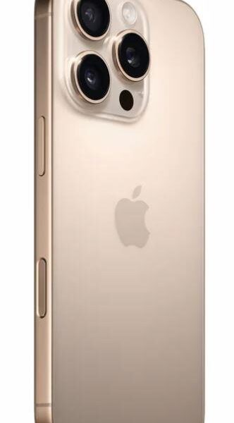 Nutitelefon MOBILE PHONE IPHONE 16 PRO/128GB DESERT TITAN MYNF3 APPLE