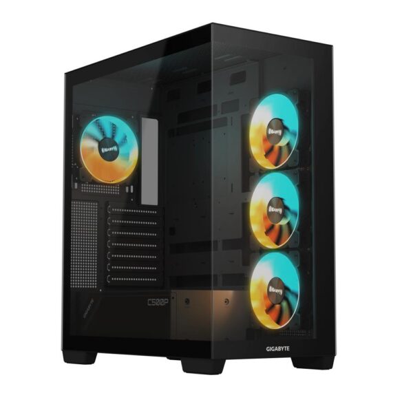 Case|GIGABYTE|GB-C500P ST|MidiTower|Case product features Transparent panel|A...