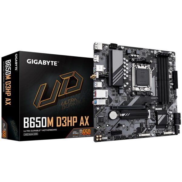 Emaplaat for AMD Protsessors Mainboard|GIGABYTE|AMD B650|SAM5|Micro-ATX|Memory DDR5|Memory slots 4|1xPCI-E...