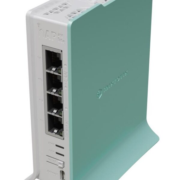 Wireless Router|MIKROTIK|Wireless Router|Wi-Fi 6|IEEE 802.11ax|4x10/100/1000M...