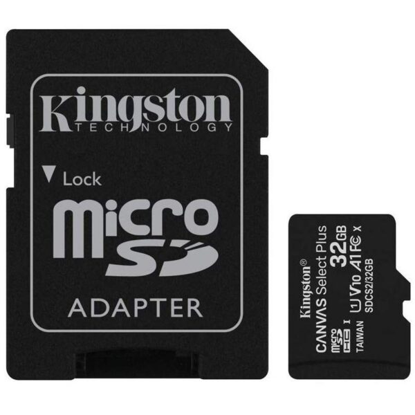 Mälukaart MEMORY MICRO SDHC 32GB UHS-I/W/ADAPTER SDCS2/32GB KINGSTON