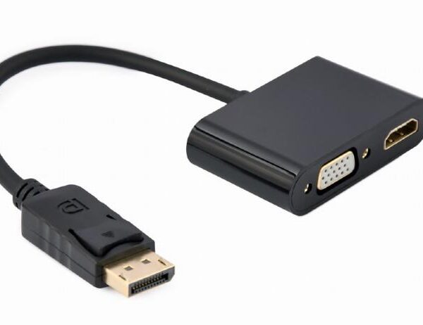 I/O ADAPTER DISPLAYP. TO HDMI/VGA A-DPM-HDMIFVGAF-01 GEMBIRD