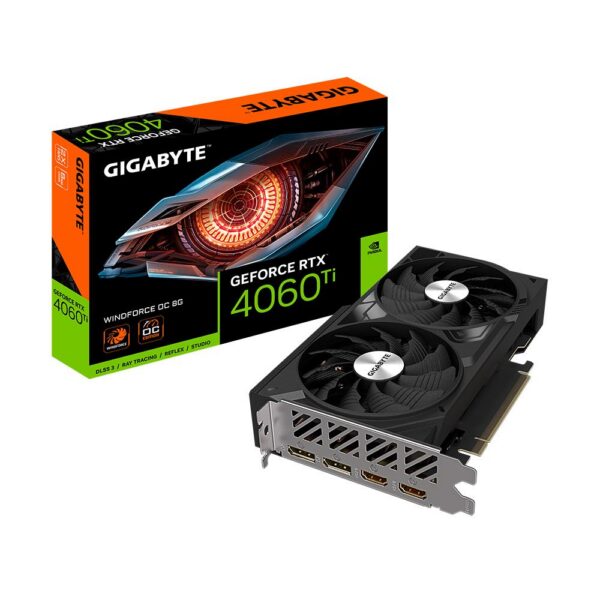 Graafikakaart Graphics Card|GIGABYTE|NVIDIA GeForce RTX 4060 Ti|8 GB|GDDR6|128 bit|PCIE 4.0...