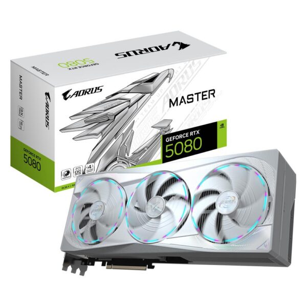 Graafikakaart Graphics Card|GIGABYTE|NVIDIA GeForce RTX 5080|16 GB|GDDR7|256 bit|PCIE 5.0 1...