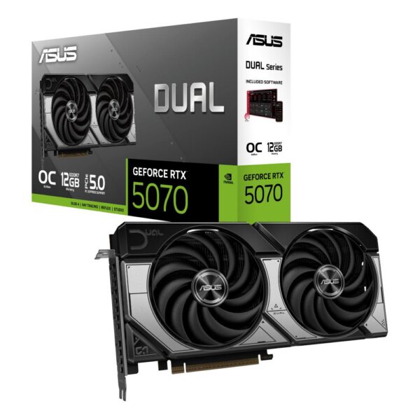 Graafikakaart Graphics Card|ASUS|NVIDIA GeForce RTX 5070|12 GB|GDDR7|192 bit|PCIE 5.0 16x|D...