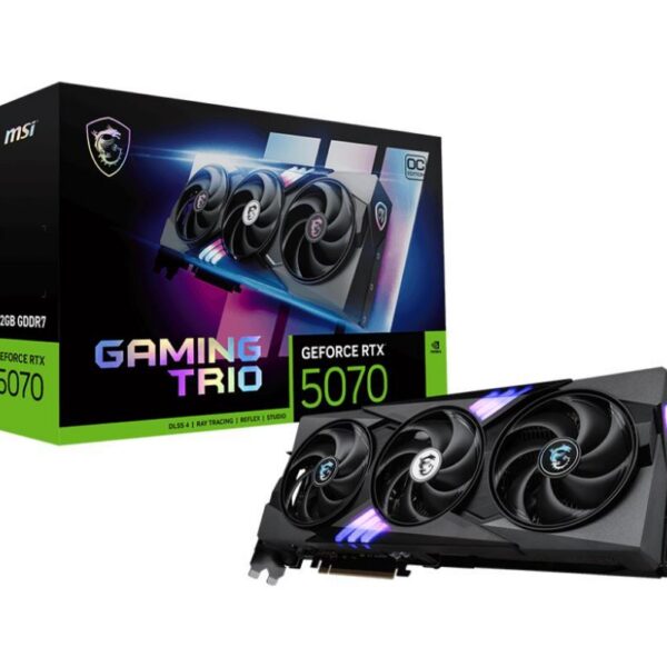 Graafikakaart Graphics Card|MSI|NVIDIA GeForce RTX 5070|12 GB|GDDR7|192 bit|PCIE 5.0 16x|Tr...