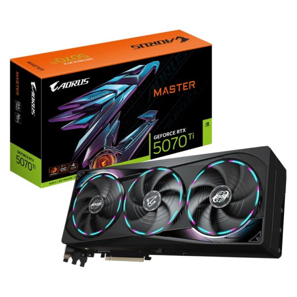 Graafikakaart Graphics Card|GIGABYTE|NVIDIA GeForce RTX 5070 Ti|16 GB|GDDR7|256 bit|PCIE 5....