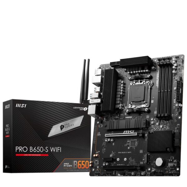 Emaplaat for AMD Protsessors Mainboard|MSI|AMD B650|SAM5|ATX|Memory DDR5|Memory slots 4|1xPCI-Express 1x|2...