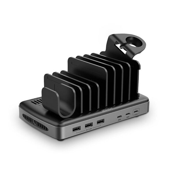 Autolaaidja CHARGER STATION 160W USB 6PORT/73436 LINDY