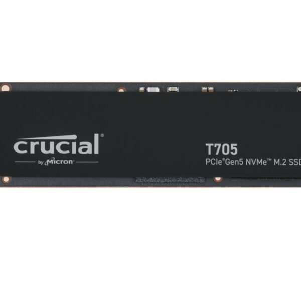 SSD|CRUCIAL|T705|1TB|M.2|PCIe Gen5|NVMe|Write speed 10200 MBytes/sec|Read spe...