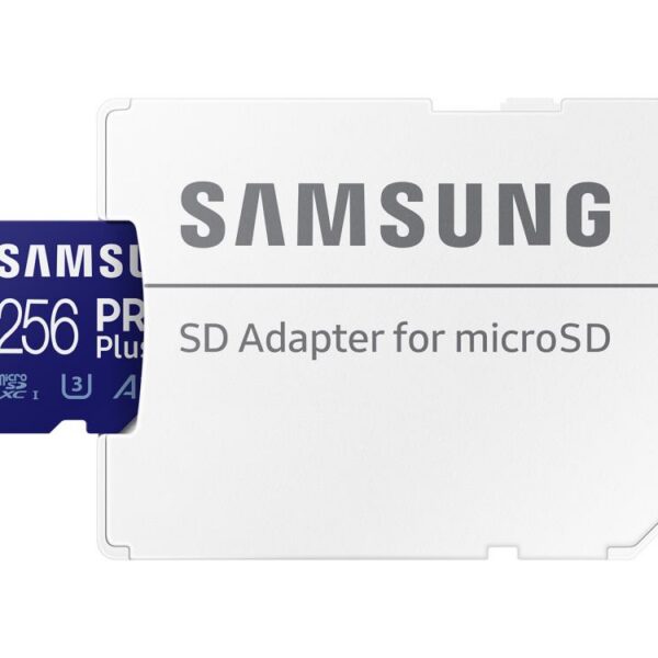 Mälukaart MEMORY MICRO SDXC PRO+ 256GB/W/ADAPT. MB-MD256SA/EU SAMSUNG
