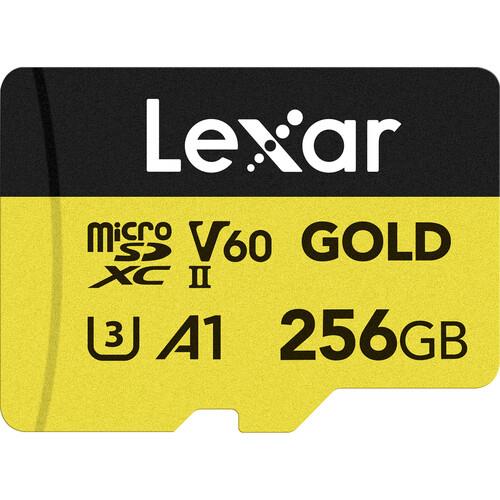 Mälukaart MEMORY MICRO SDXC 256GB UHS-II/GOLD LMSGOLD256G-BNNNG LEXAR