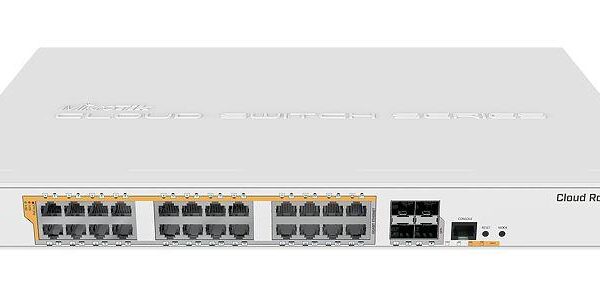 Switch|MIKROTIK|Type L3|Rack|24x10Base-T / 100Base-TX / 1000Base-T|4xSFP+|1xR...
