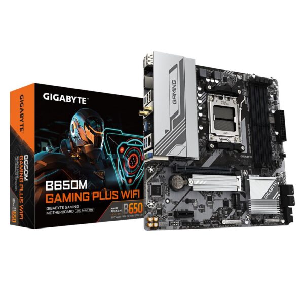 Emaplaat for AMD Protsessors Mainboard|GIGABYTE|AMD B650|SAM5|Micro-ATX|Memory DDR5|Memory slots 4|1xPCI-E...