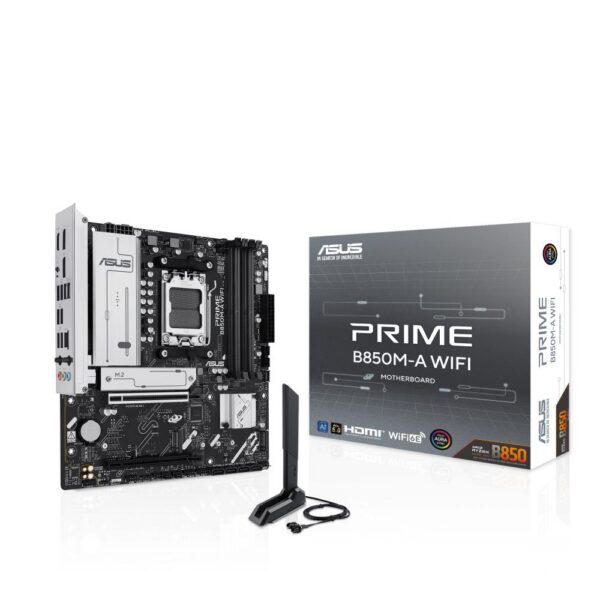 Emaplaat for AMD Protsessors Mainboard|ASUS|AMD B850|SAM5|Micro-ATX|Memory DDR5|Memory slots 4|1xPCI-Expre...