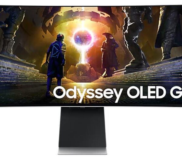 Monitor Monitor|SAMSUNG|34"|Gaming/Smart/Curved/21 : 9|Panel OLED|3440x1440|21:9|175H...