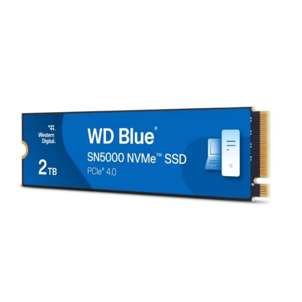 SSD|WESTERN DIGITAL|Blue SN5000|2TB|M.2|PCIe Gen4|NVMe|Write speed 4850 MByte...