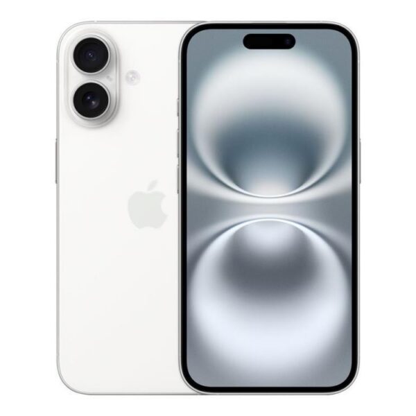 Nutitelefon MOBILE PHONE IPHONE 16/128GB WHITE MYE93 APPLE