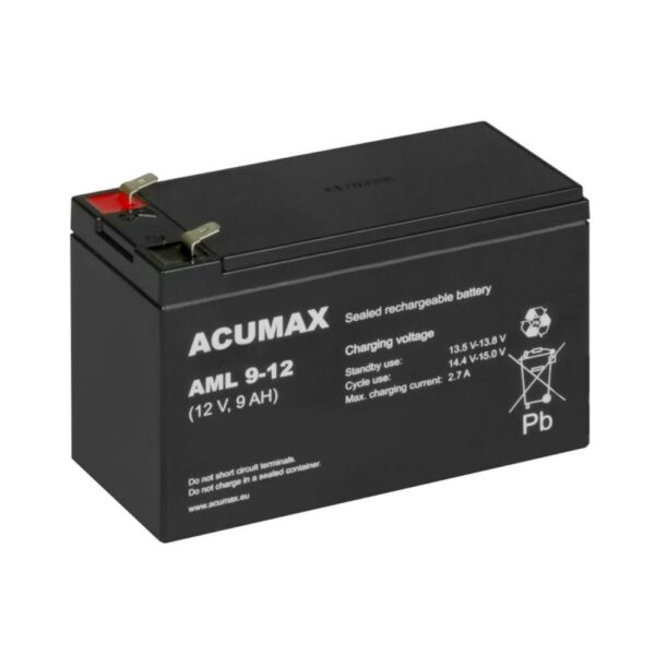 Patarei For UPS BATTERY 12V 9AH C20/AML9-12T2 EMU