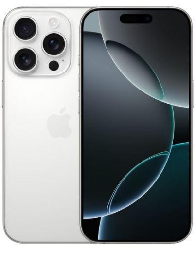 Nutitelefon MOBILE PHONE IPHONE 16 PRO/128GB WHITE TITAN MYNE3 APPLE