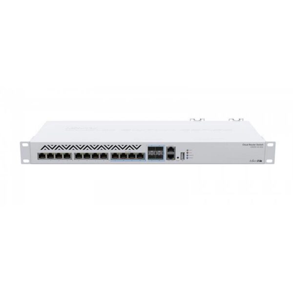 Switch|MIKROTIK|Type L3|Rack 1U|8x10Base-T / 100Base-TX|4xSFP|1xRJ45|CRS312-4...